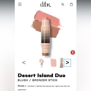 Dibs Beauty Desert Island Duo in shade 3